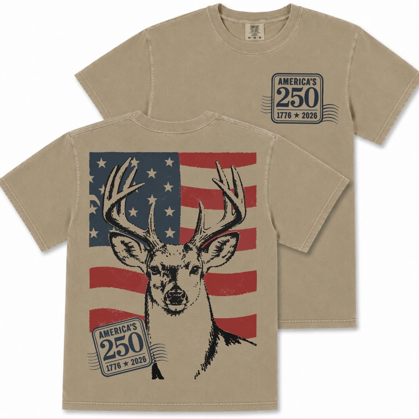 American Heritage Buck Tee