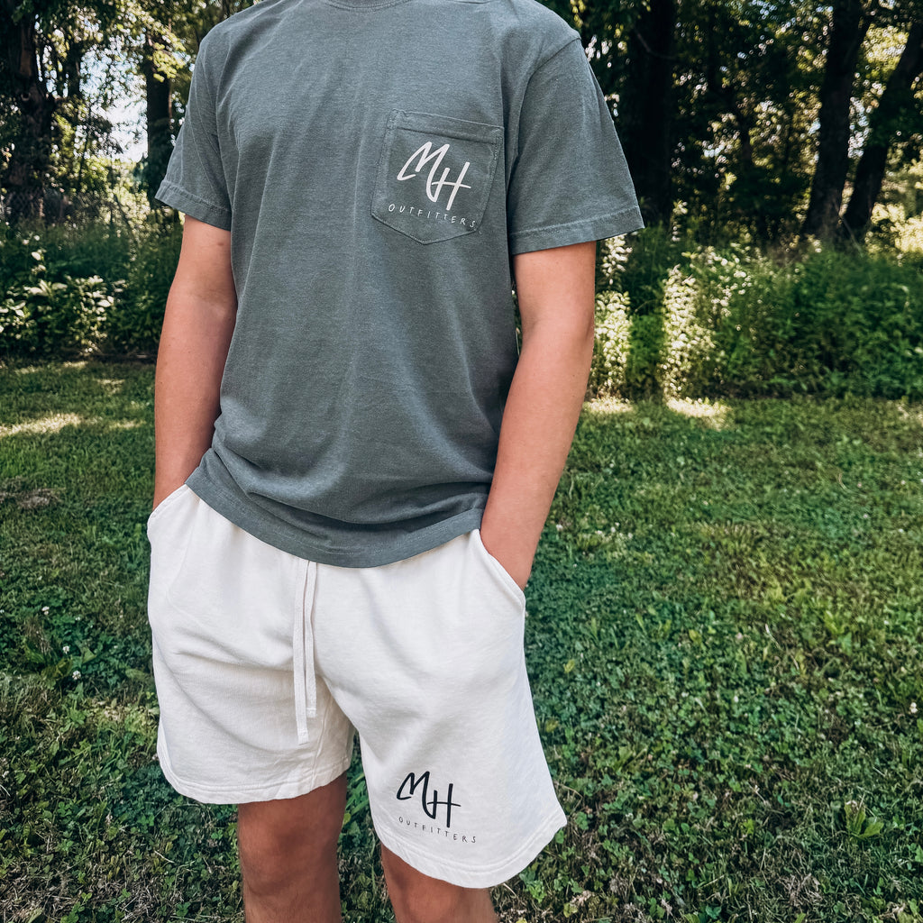 Washed Up Local Blue Spruce Jon Boat Pocket Tee
