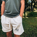 Creekside Lounge Ivory Shorts