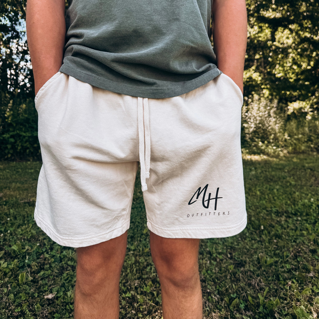 Creekside Lounge Ivory Shorts