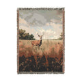 Whitetail Prairie Woven Blanket