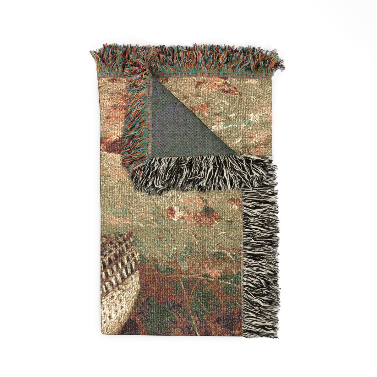 Wild Turkey Lodge Throw Woven Blanket