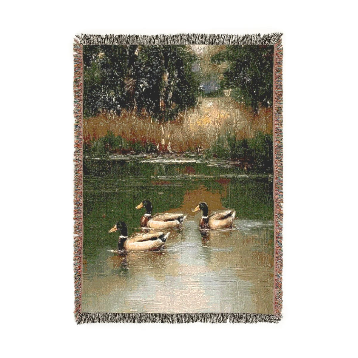 Stillwater Mallards Woven Throw
