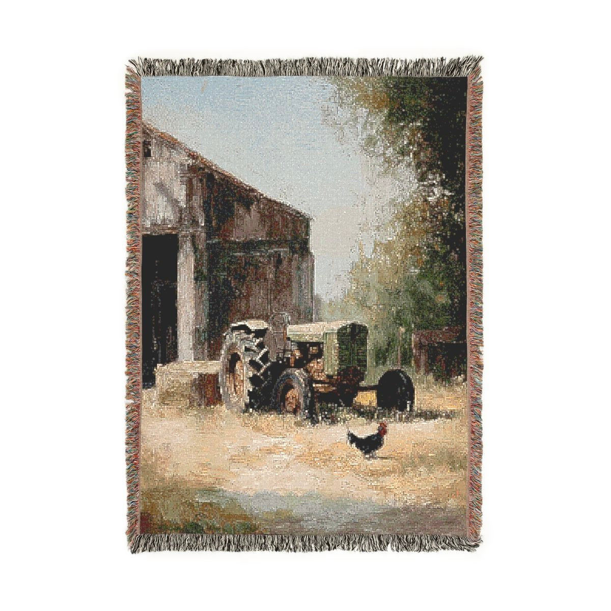 The Old Homestead Woven Throw