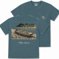 Heritage Jon Boat Pocket Blue Spruce Tee