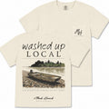 Washed Up Local Ivory Jon Boat Pocket Tee
