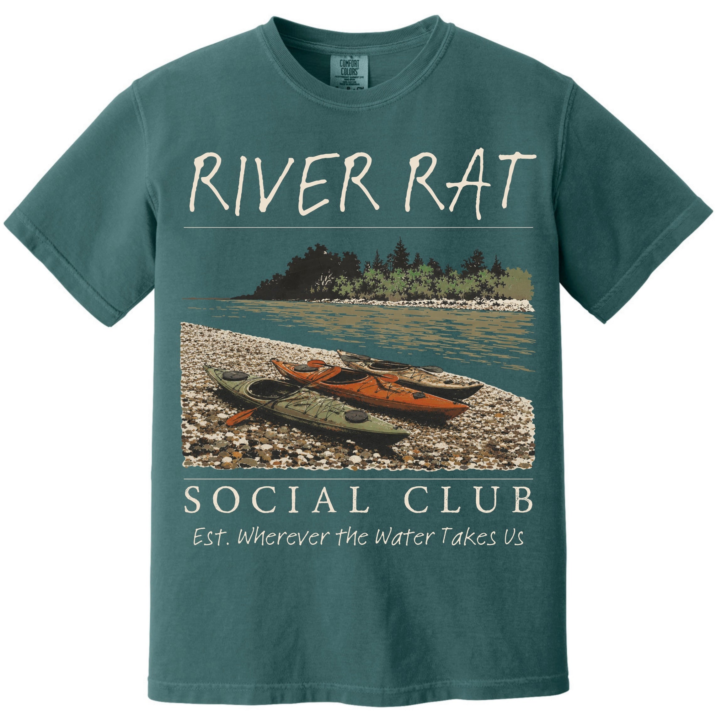 River Rat Social Club Tee